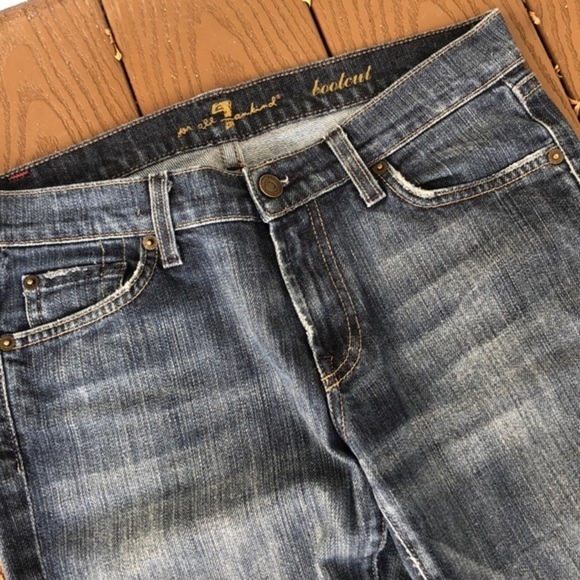 Seven for all mankind boot cut embellished jeans - Picture 2 of 11